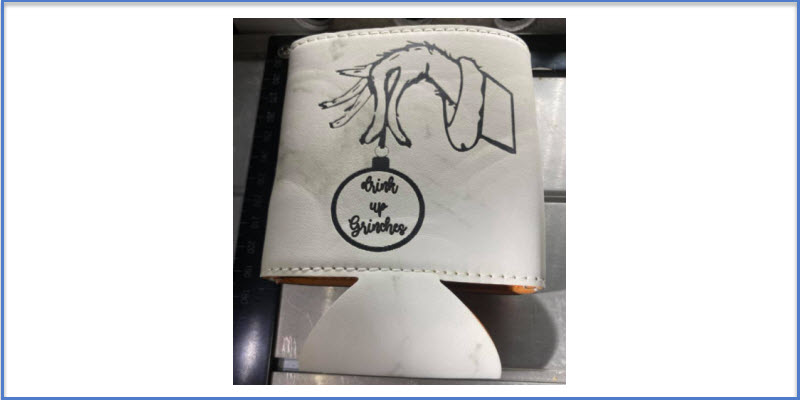 Personalize  Leatherette Hugger