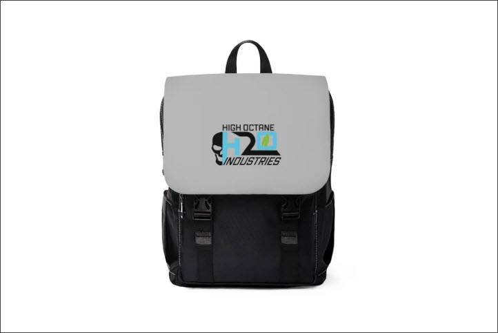 H2O Shoulder Backpack (Black Logo) 