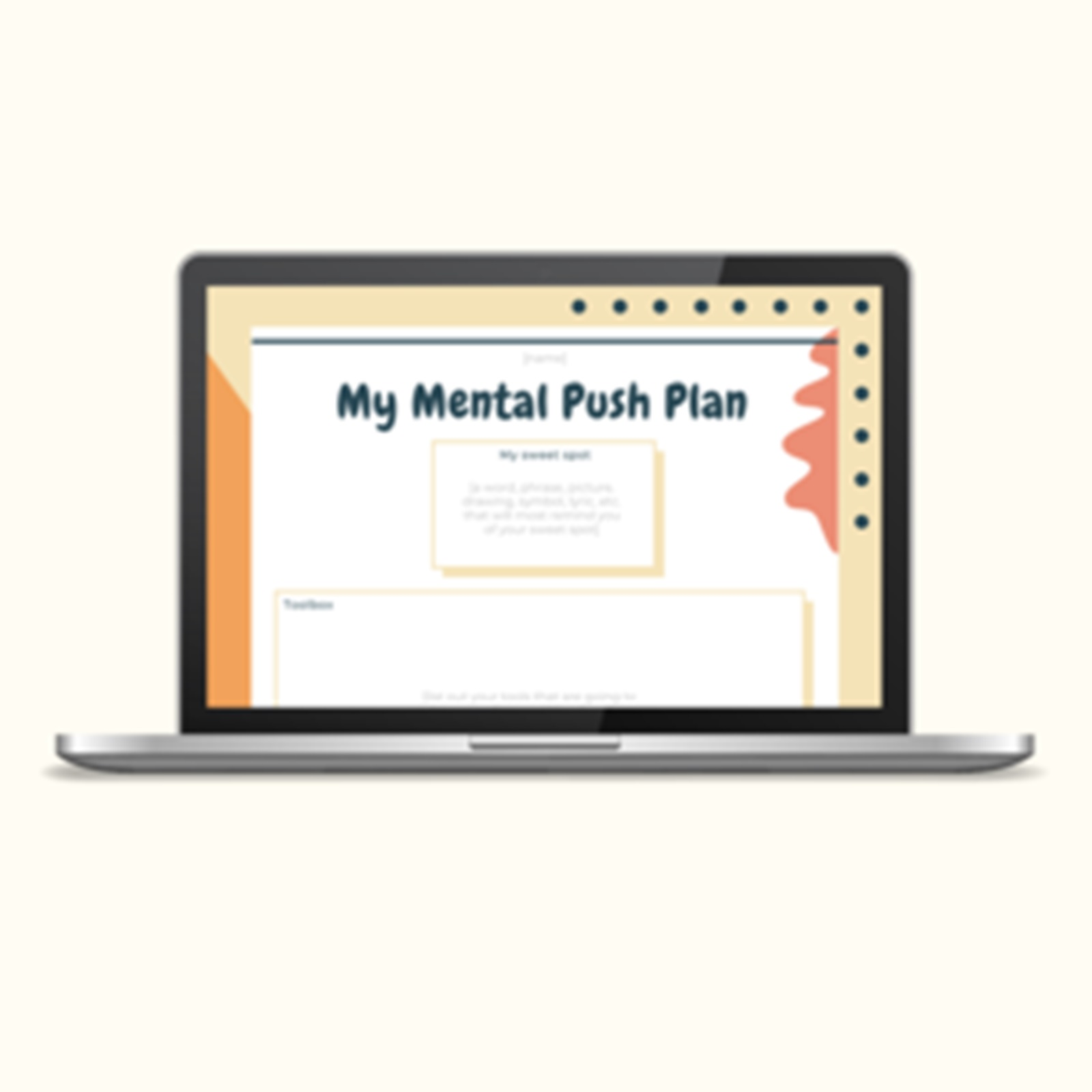 Mental Push Plan Template