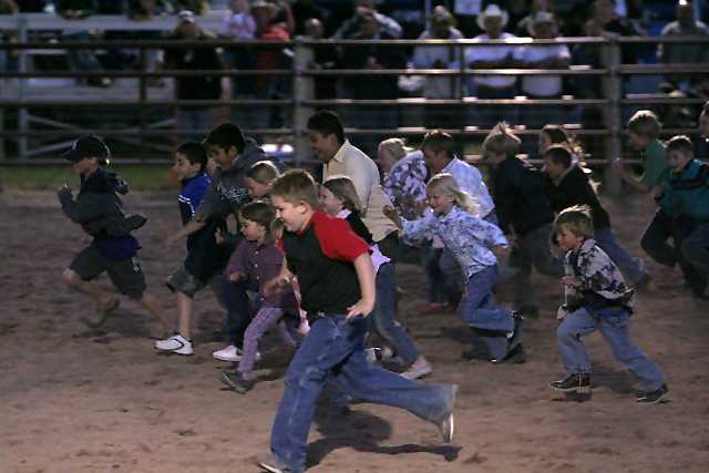  Kid's Calf Scramble 