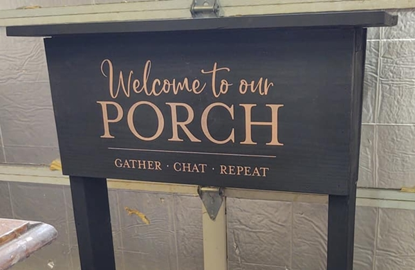 Porch Sign