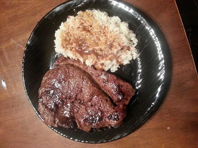 Ribeye and Rice
