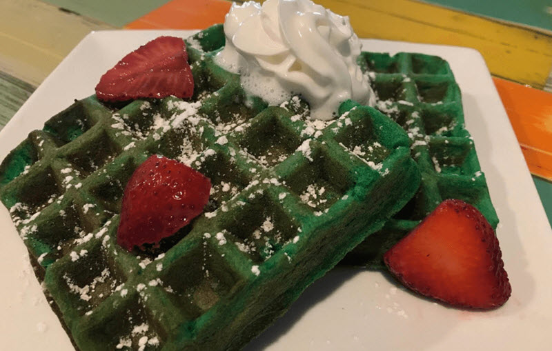 Dreez Pistachio Waffle