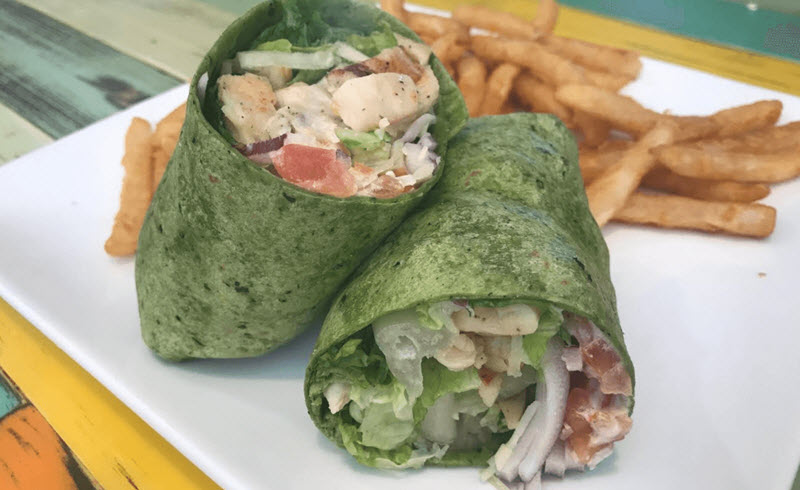 Chicken Caesar Wrap 