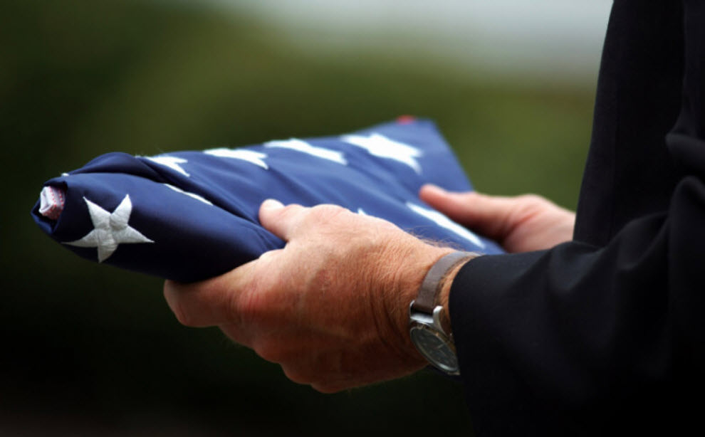 Veterans Burial Flags