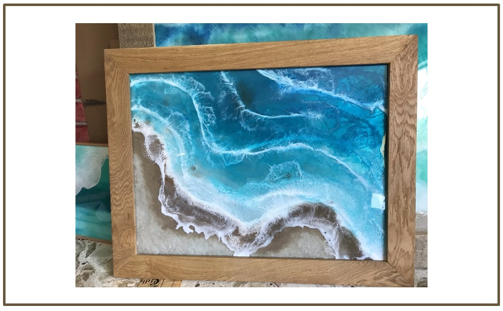 Ocean Art Resin Class
