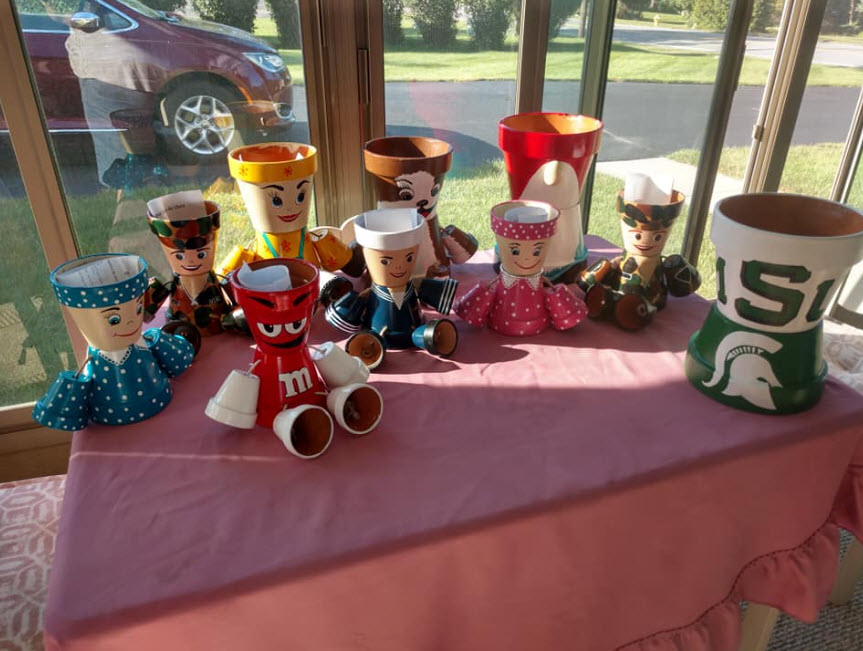 Character Flower Pot