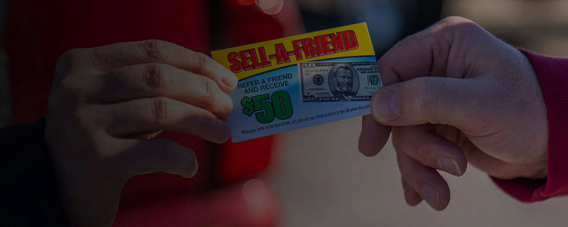 Sell a Friend With Car-Mart