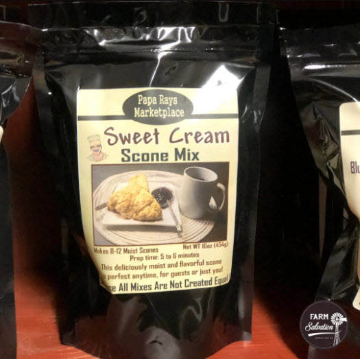  Papa Rays Sweet Cream Scone