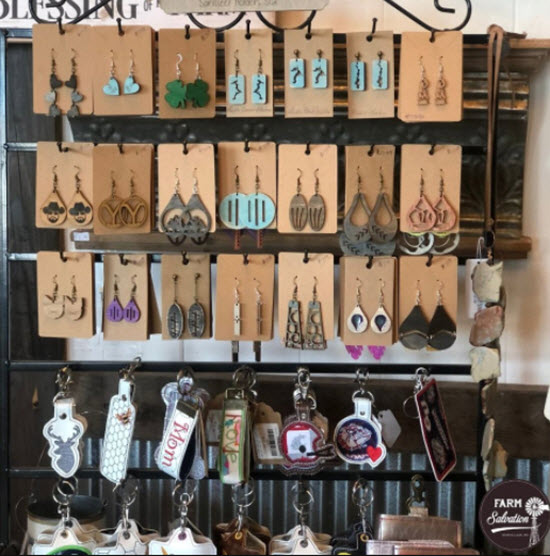 Handcrafted Wooden Earrings