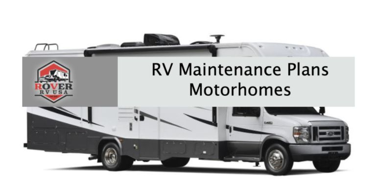 RV Maintenance Plans Motorhomes
