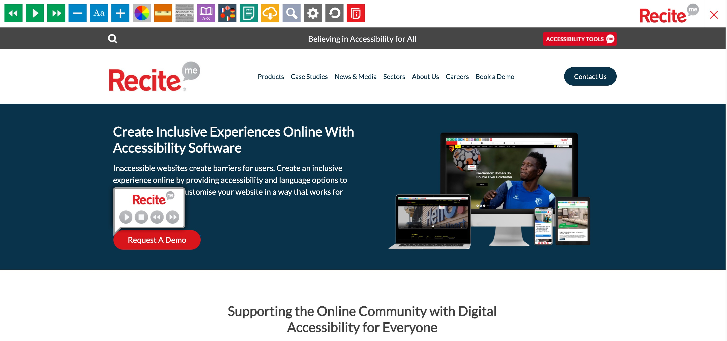Chamber Accessibility Tools