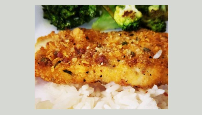 Parmesan Crusted Tilapia