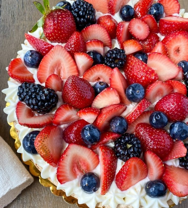 Triple Berry Cake