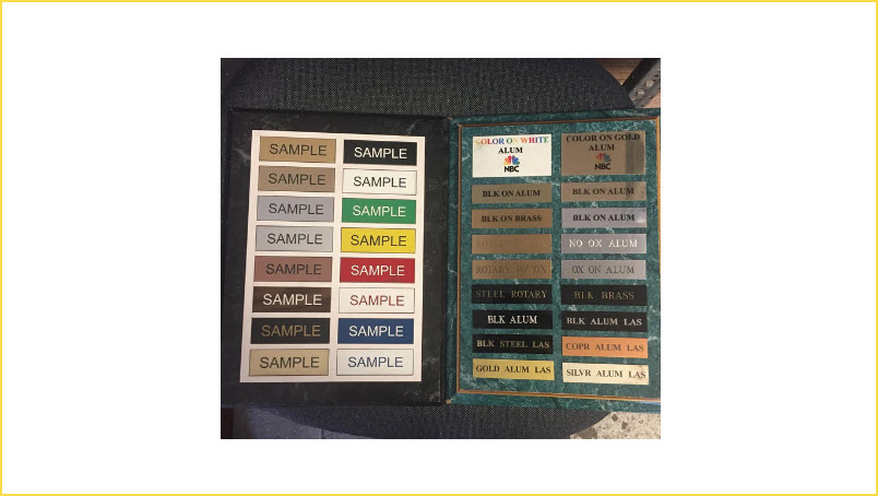  Plaque and Base Materials 