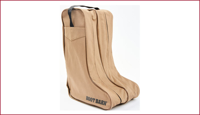 Boot Barn Tan Canvas Boot Bag