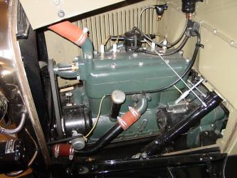 The Model A engine, Drivers side