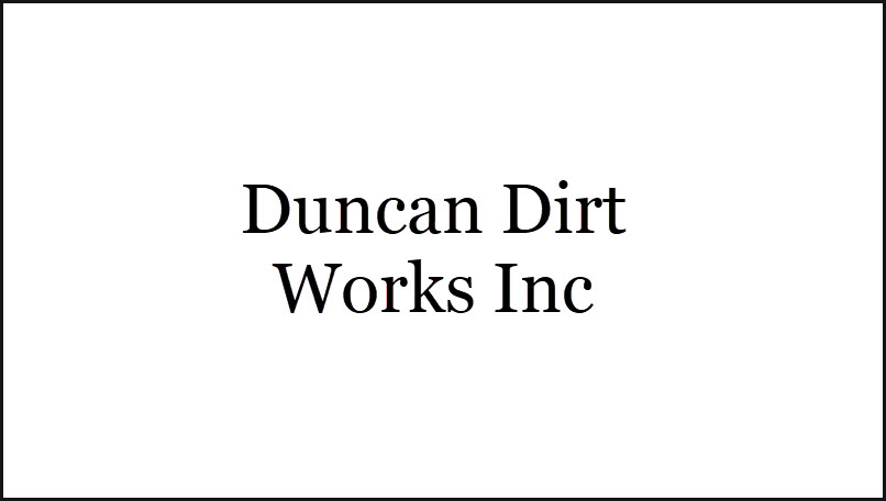 Dirt Work Services