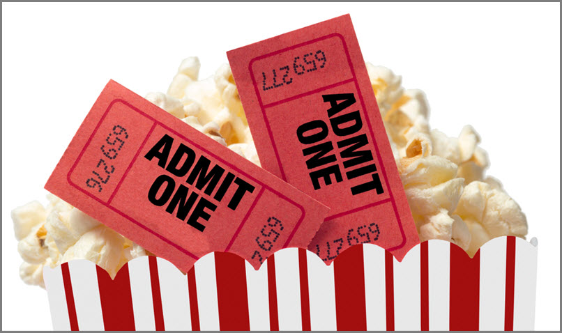 Matinee Movie Ticket