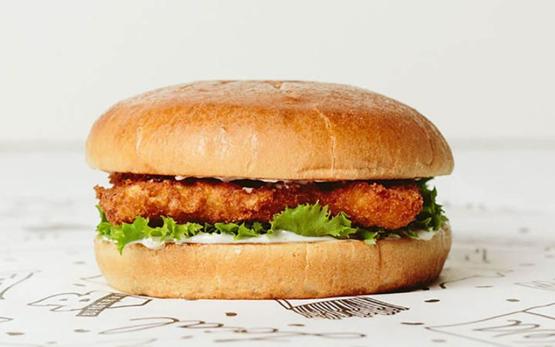 Crispy Halibut Sandwich