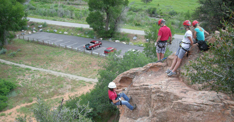 Guided Rappelling Expeditions
