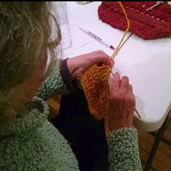 Crocheting with Tabitha Gilmore Barnes 