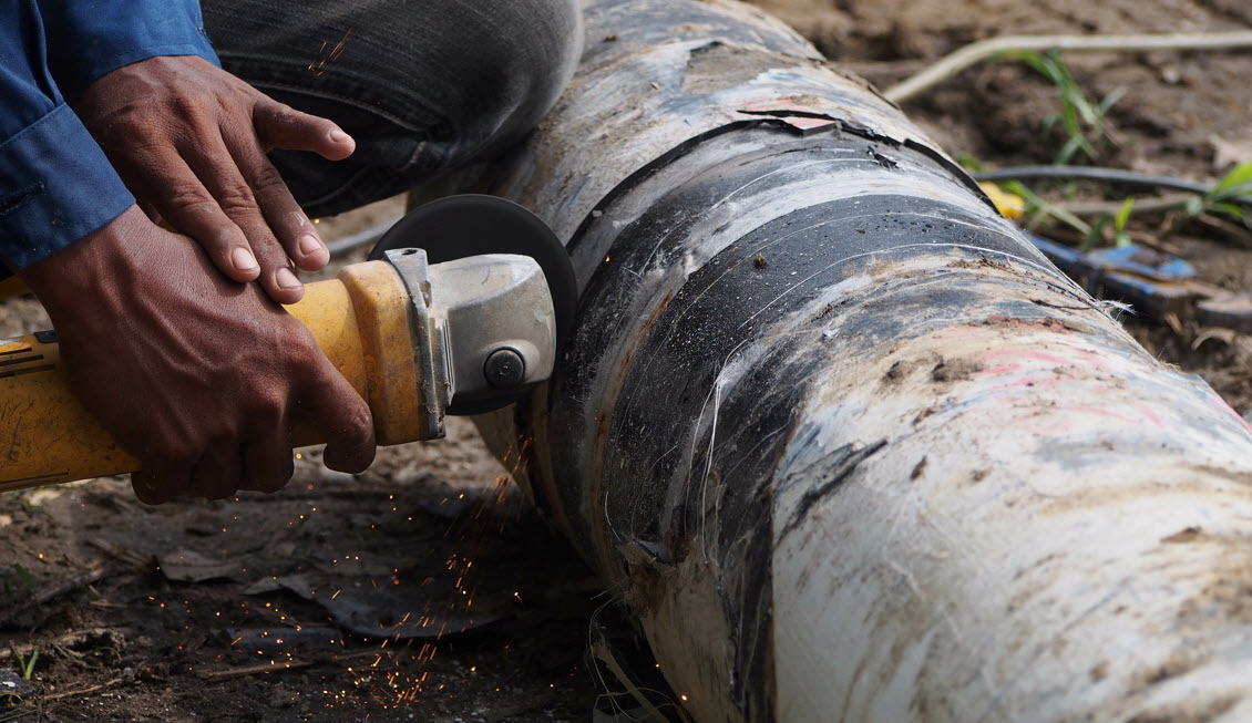 Water Main Line Cleaning