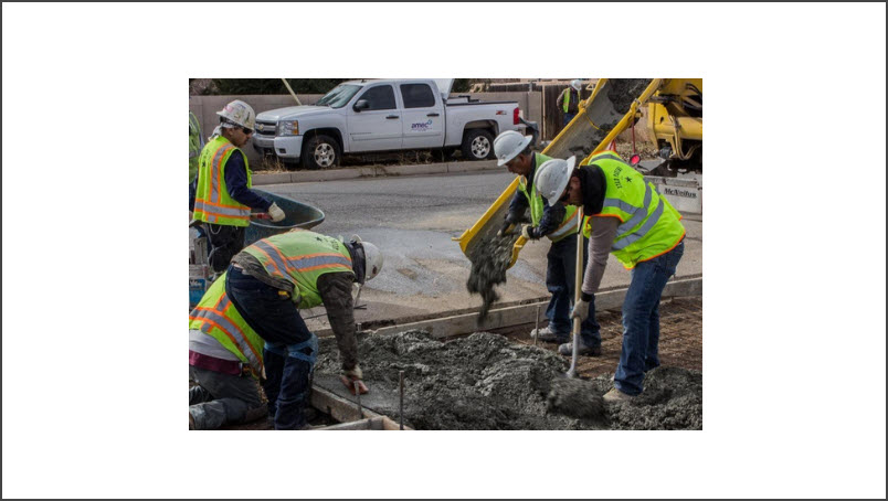 New Poured Concrete
