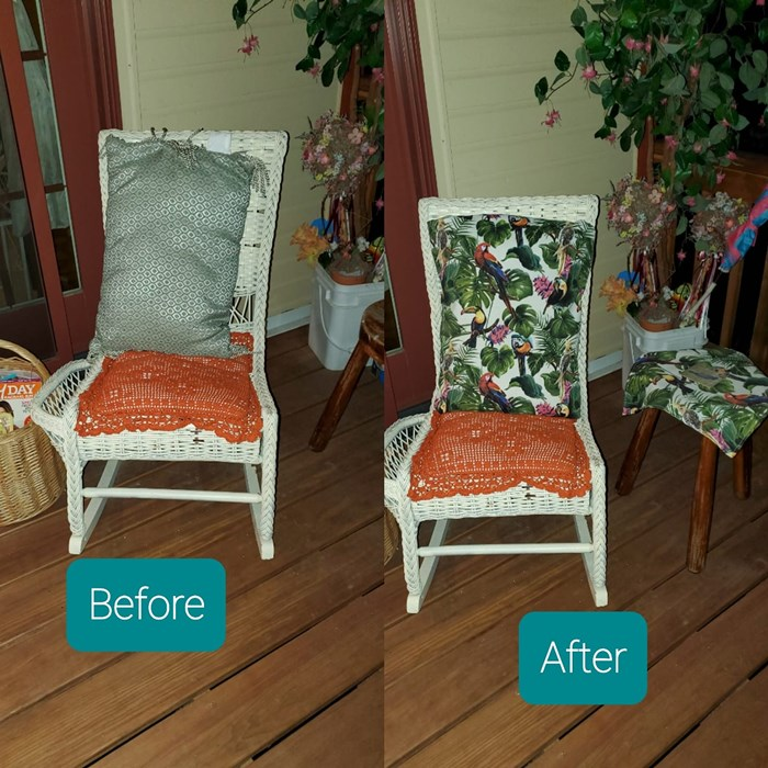 Reupholstering