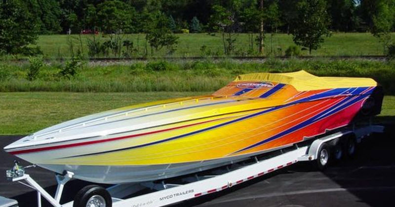 Recreational Vehicle Custom Painted