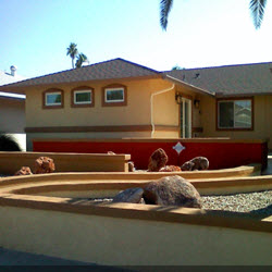 Stucco Paint Addition