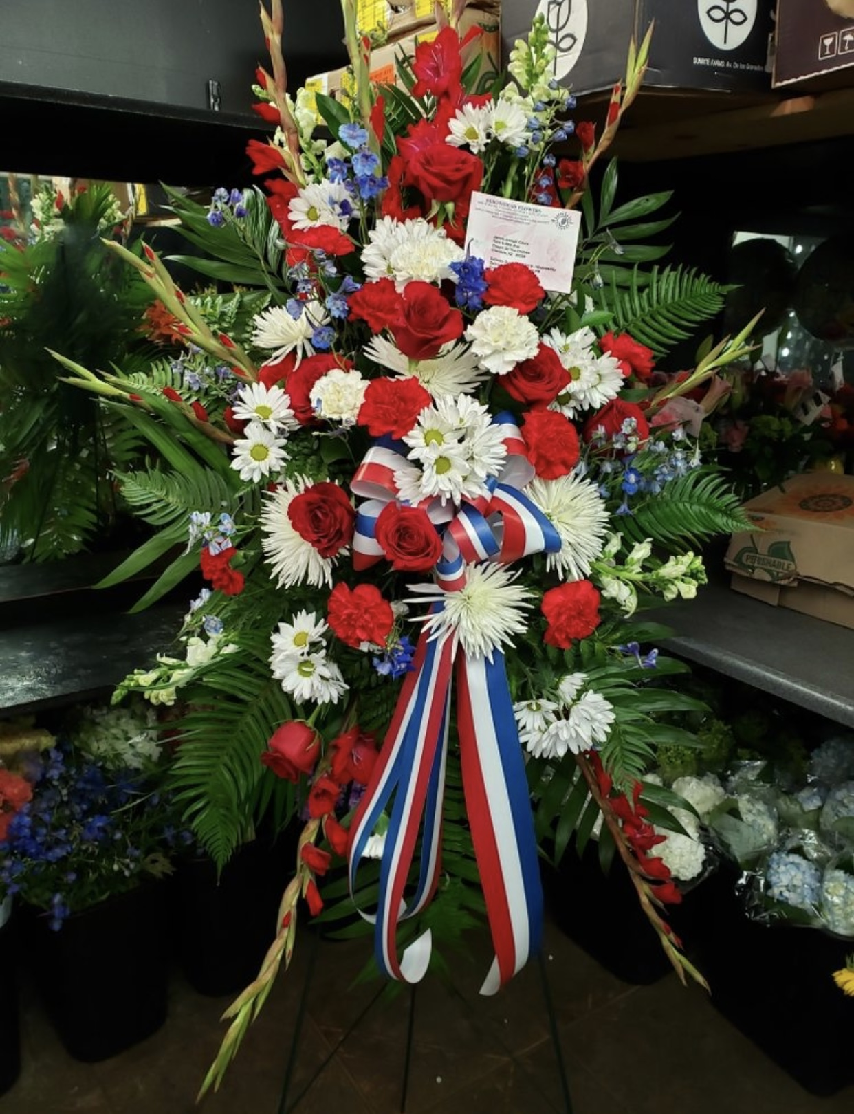 Standing Sprays & Wreaths