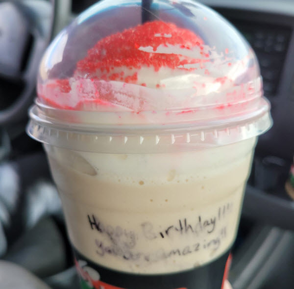 Special Frappuccino Drink