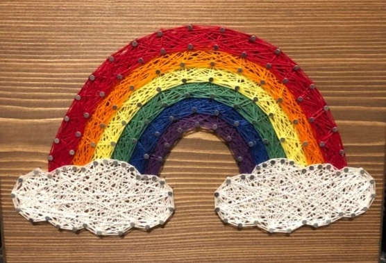 RAINBOW String Art