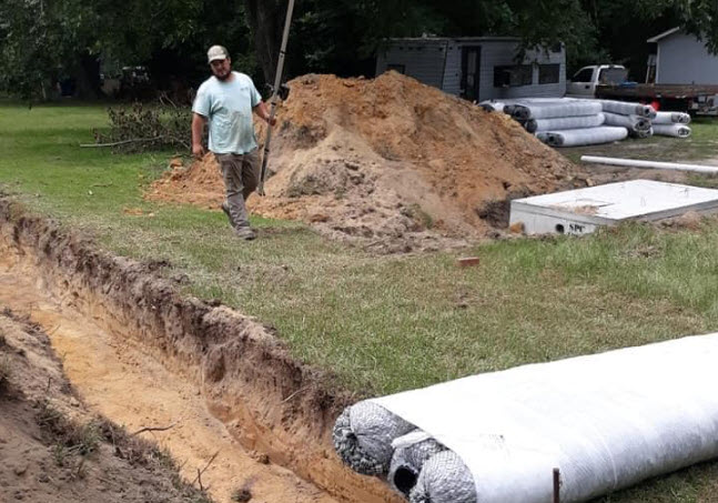 Drain Field Installation