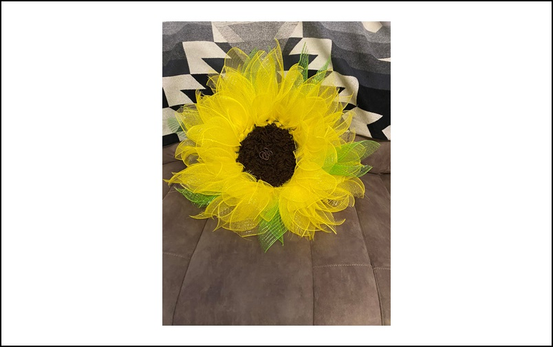 Sunflower Wreath