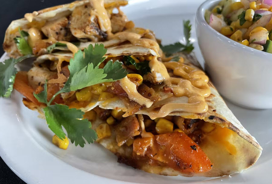 Cajun Chicken Quesadilla