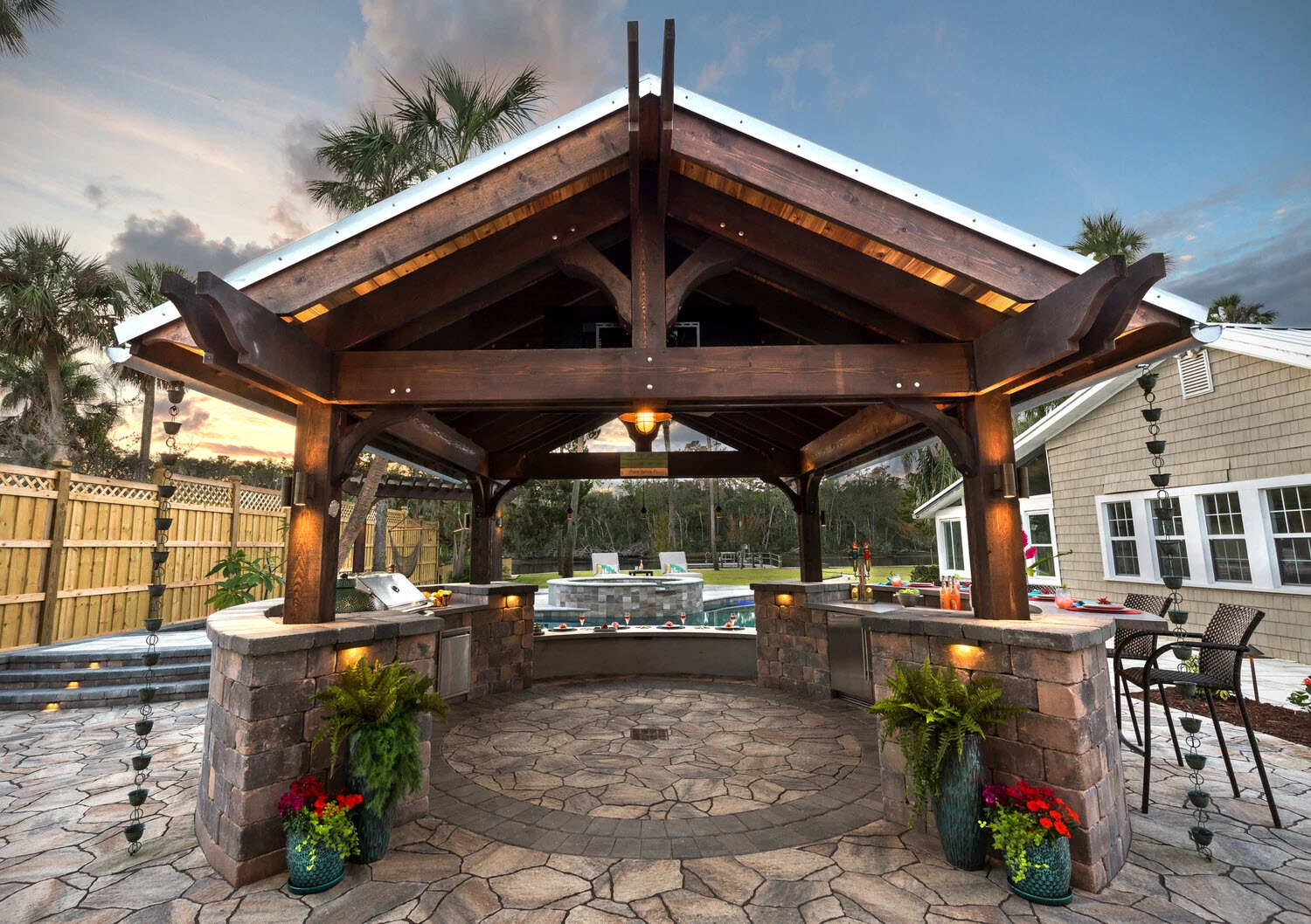 Outdoor Custom Kitchen