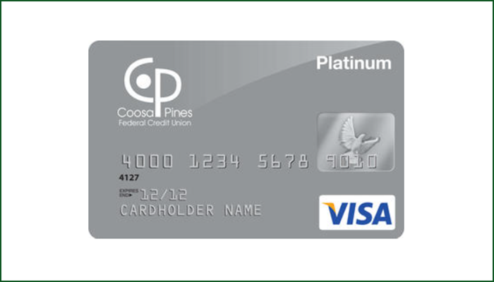 Coosa Pines FCU Visa Platinum Credit Card