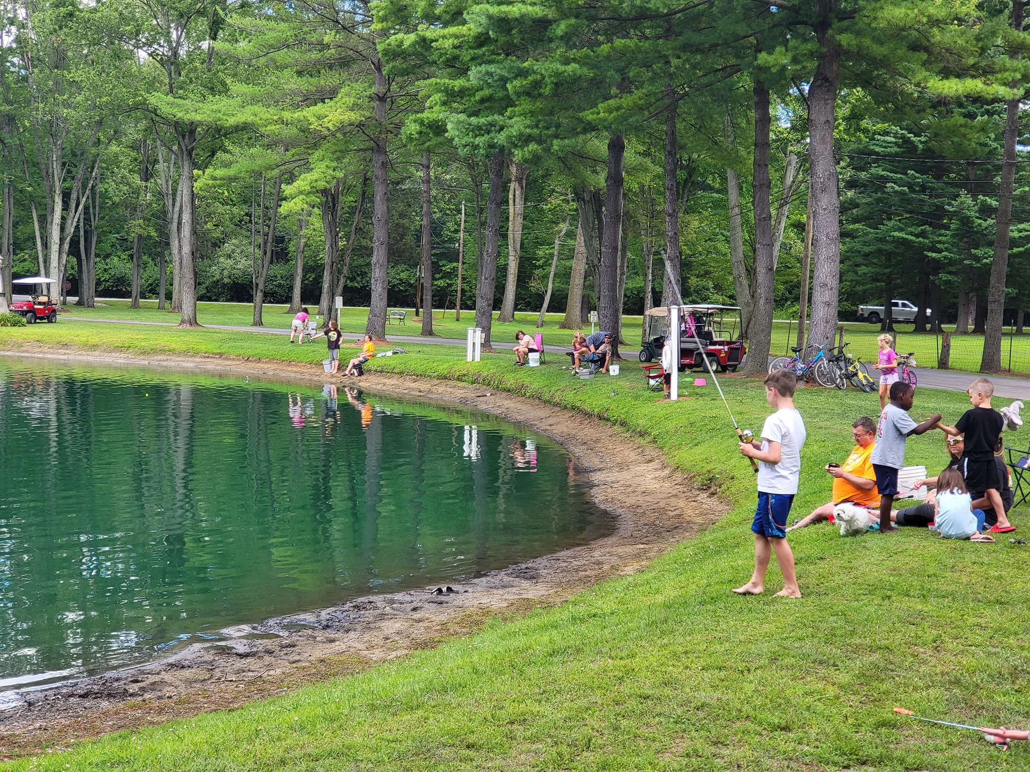 Pond for Fishing & Swimming