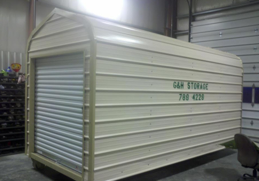 Various Sized Storage Units