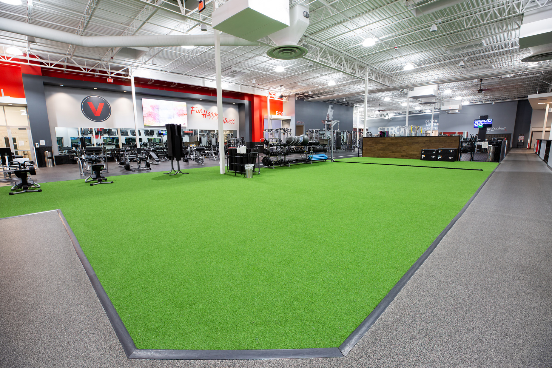 Functional Training Turf Area