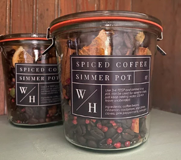 Shop/Large Spiced Coffee Simmer Pot