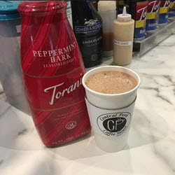 Peppermint Bark Flavor Coffee