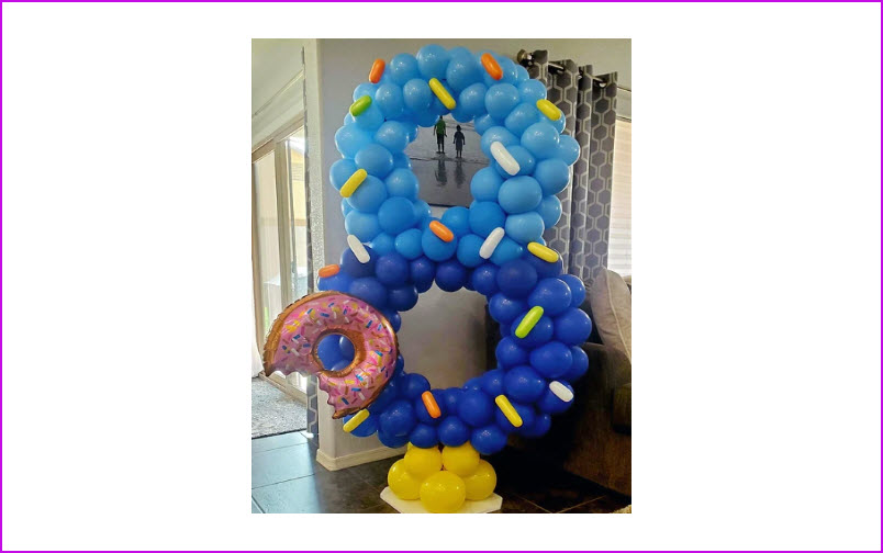 Customized Large Balloon Number