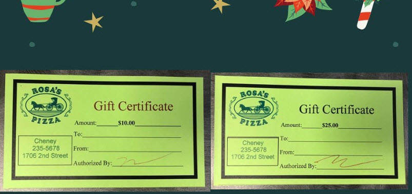 Gift Certificate