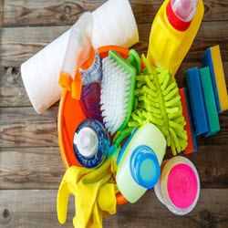 Cleaning supplies