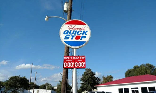 Signs With Fabricated Channel Letters