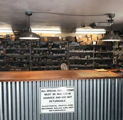 Stocked Parts Department