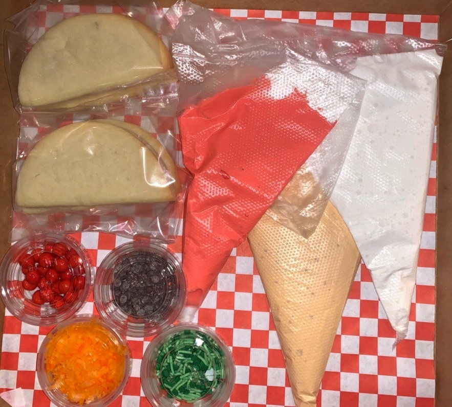 Taco Cookie Kit - 9 Cookies